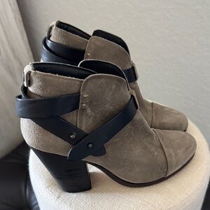 rag & bone Two-Tone Ankle Booties